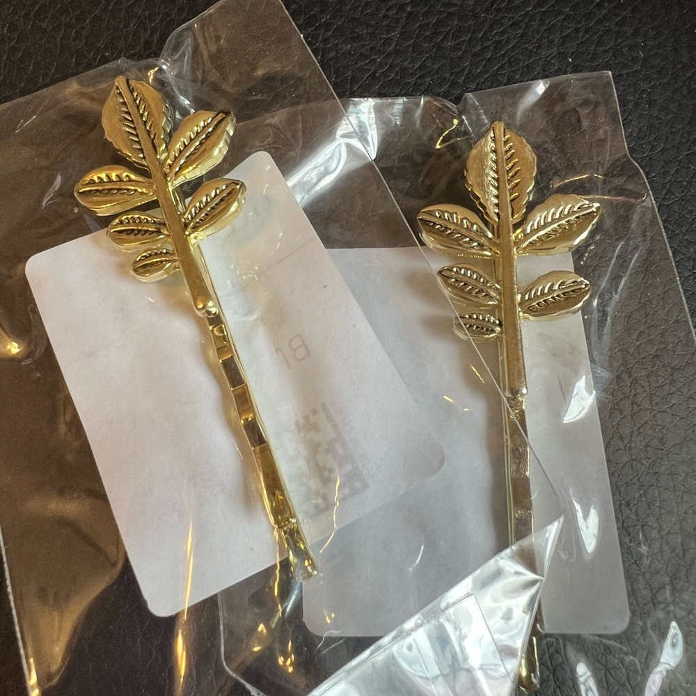 Lilla Rose Autumn leaves Bobby pins (set of 6) - Picture 4 of 5